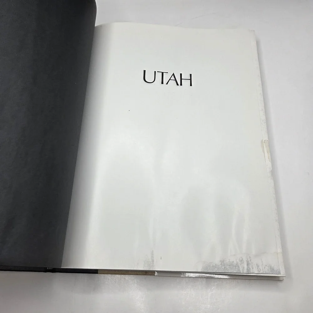 Utah David Muench Photography Book 1973 Vintage Hardcover Landscape Arches BB11